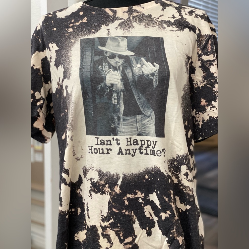 Johnny Depp “Isn’t Happy Hour Anytime?”